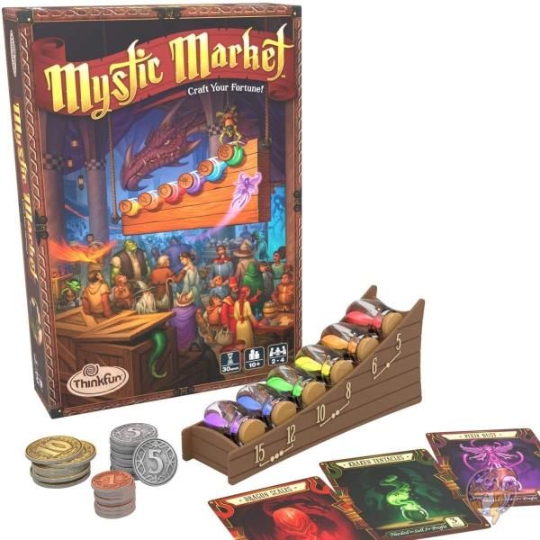 【クーポン配信中】シンクファンThinkFun 魔法のマーケット カードゲーム 4400 戦略ゲーム 送料無料