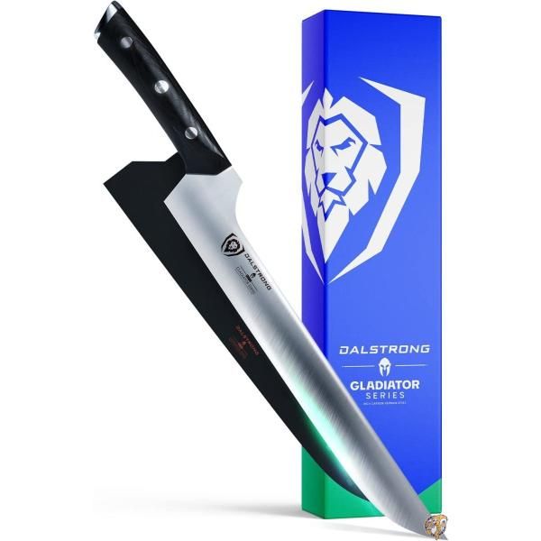 Dalstrong スライス&カービングナイフ オフセットブレード 30.5cm（12インチ） グラディエーターシリーズ