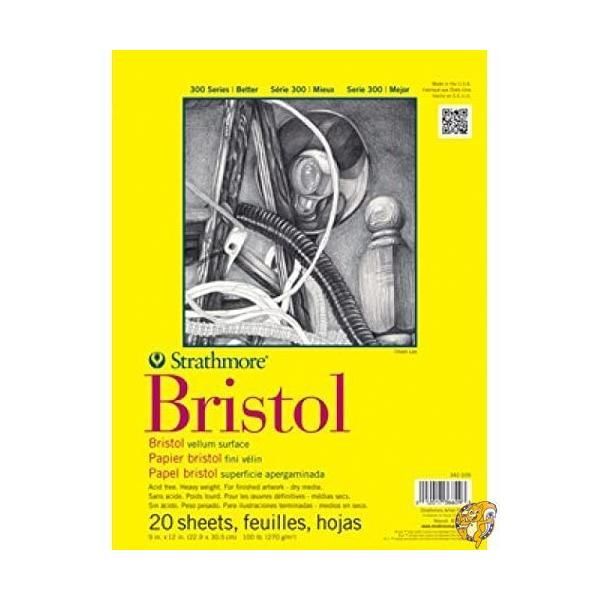 Strathmore Vellum Bristol Paper Pad 14\