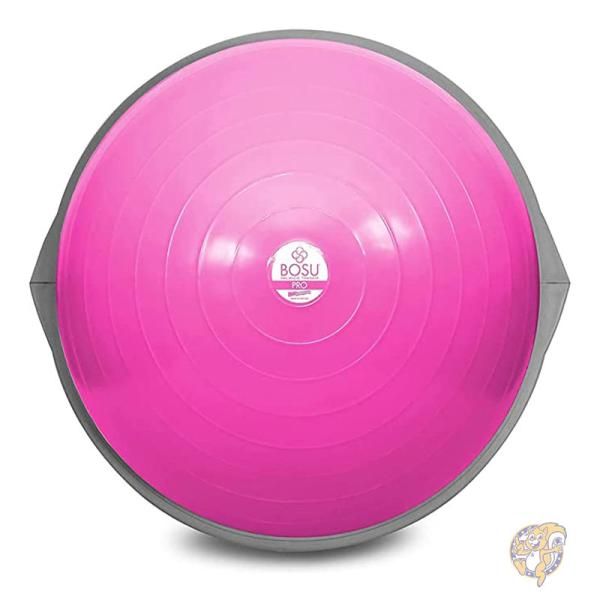 BOSU ボス トレーニング用品 バランスボールトレーナー ピンク／グレー 72-10850-PPKQ｜パームスアメリカ