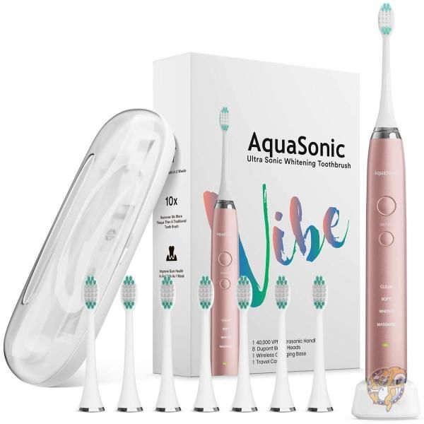 【ポイント2倍!15日】アクアソニック 電動歯ブラシ AquaSonic VIBEシリーズ ウルトラ 送料無料