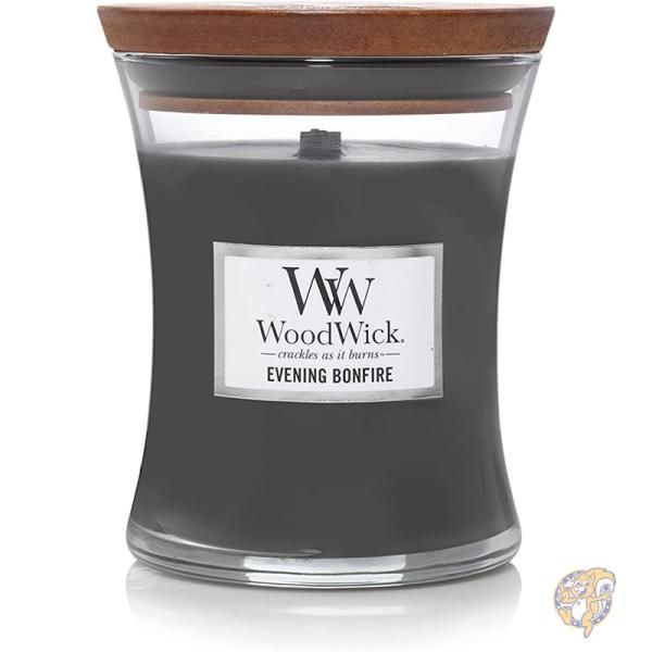 WoodWick ウッドウィック インテリア キャンドル ミディアムサイズ イブニング ボンファイア 92488