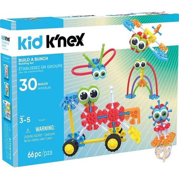 ケネックス キッズ KID K&rsquo;NEX 何でも組み立てようセット (66ピース) 85422 幼児教育玩具 送料無料｜パームスアメリカ