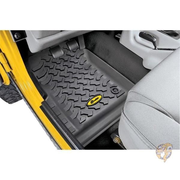 【クーポン配信中】べストップ Bestop ジープラングラー 51509 01 ペアフロント用 フロアマット Jeep Wrangler 1997 2006 並行輸入 送料無料 22,495円