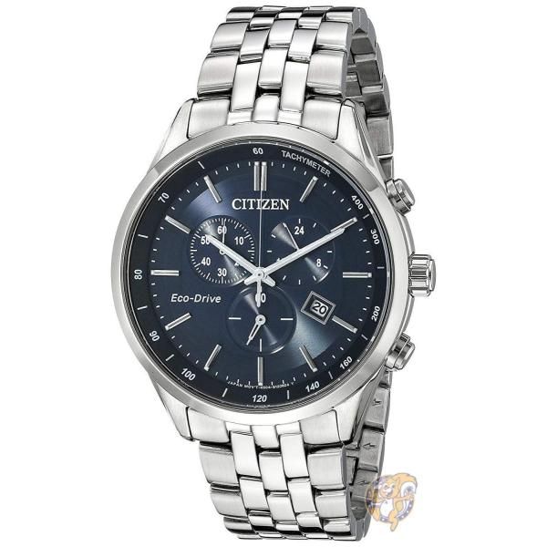 【クーポン配信中】Citizen シチズン メンズ 腕時計 ウォッチ AT2141-52L クォーツ シルバー ブルー 並行輸入品 送料無料