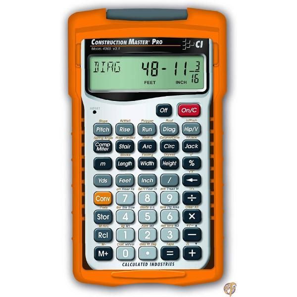 【クーポン配信中】Construction Master Pro Project Calculator [並行輸入品]｜パームスアメリカ