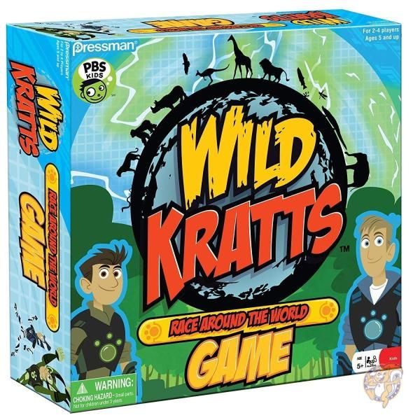 【クーポン配信中】プレスマントイ Pressman Toys ボード ゲーム Wild Kratts 世界一周 並行輸入品 送料無料｜パームスアメリカ