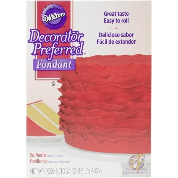 【クーポン配信中】ウィルトン デコレーター フォンダン 680g レッド Wilton W7102-04 ケーキ装飾 送料無料 6,174円
