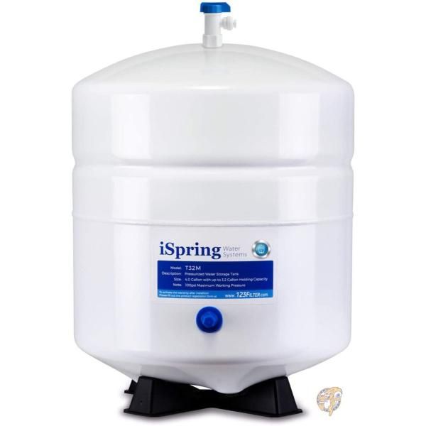 【25日最大4000円クーポン】iSpring 123Filter 逆浸透膜 RO貯水タンク 12.096リットル(3.2ガロン)、型番T32M 送料無料｜パームスアメリカ