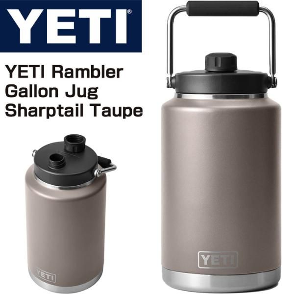 イエティ YETI Rambler ランブラー 1ガロン 3.8L ジャグ Sharptail Taupe 真空断熱 ステンレス 保温 保冷 魔法瓶 水筒 送料無料
