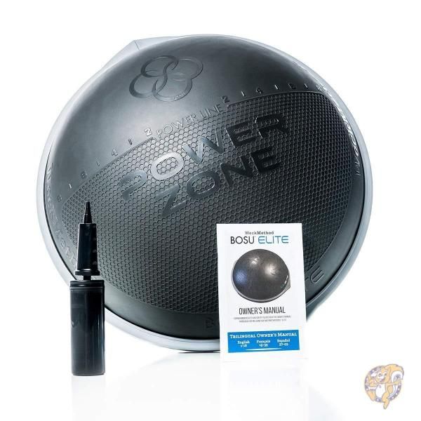 ボス BOSU バランストレーナー Elite エリート ワークアウト エクササイズ バランスボール 体幹 DVD付き ブラック 送料無料