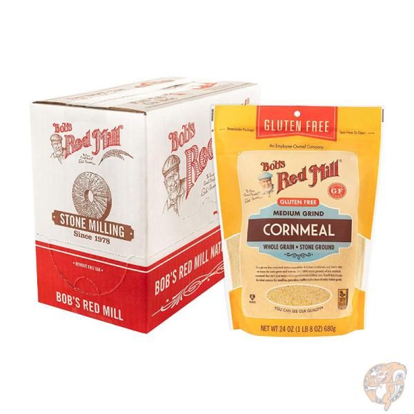ボブズレッドミル Bob's Red Mill グルテンフリー コーンミール 680g(24オンス）×4袋 送料無料
