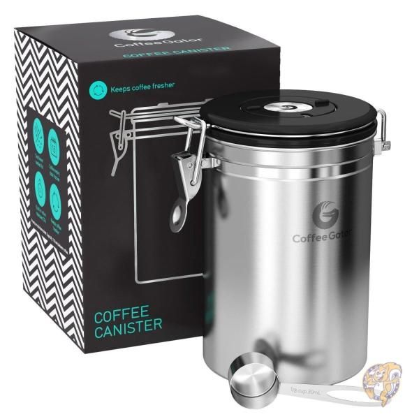 【クーポン配信中】Coffee Container Coffee Gator コーヒーキャニスター ステンレス 保温保冷 カップ コーヒー用品 並行輸入 送料無料