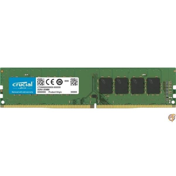 【クーポン配信中】Crucial 8GB*1枚 デスクトップPC用メモリ DDR4 2666 MHz CL19 無期限 CT8G4DFRA266 送料無料