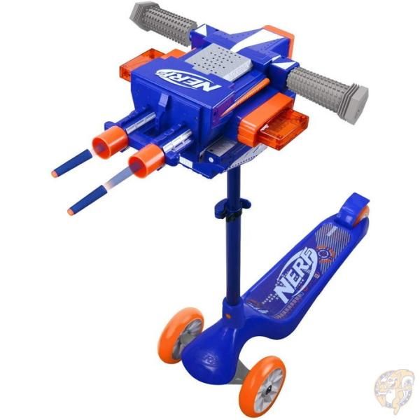 【クーポン配信中】ナーフ ブラスタースクーター デュアルトリガー NERF 3輪キックスクーター 送料無料