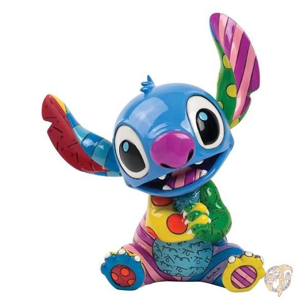 エネスコ ディズニー by ロメロ・ブリット スティッチ フィギュア スタチュー 置物 Enesco Disney Britto Stitch Figurine 並行輸入品 送料無料 リロ・アンド・スティッチ画像