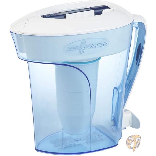 【クーポン配信中】水フィルターピッチャー ZeroWater ZP-010 水質計10杯 送料無料