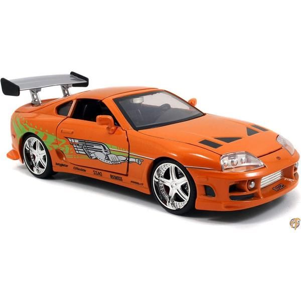 ワイルドスピード スカイミッション ジェイダトイズ 1/24スケール ダイキャストカー 1994年式 トヨタ・スープラ / 送料無料
