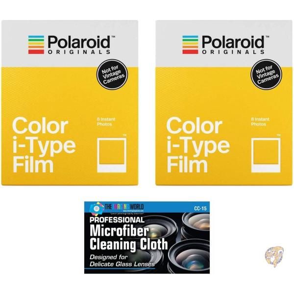 Impossible/Polaroid Color 光沢インスタントフィルム ポラロイドオリジナルI-Type OneStep2カメラ用 - 2パック 送料無料