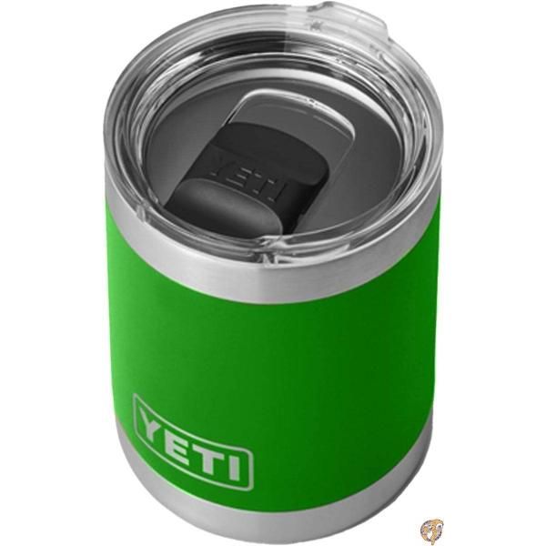 【クーポン配信中】Yeti (イエティ) ランブラー 10オンス ローボール 真空断熱 ステンレススチール マグスライダー蓋付き キャノピーグリーン