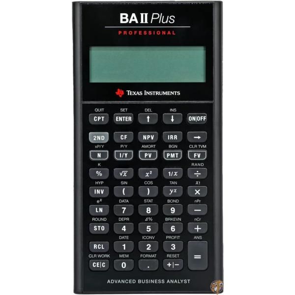【ポイント2倍!15日】Texas Instruments BA II Plus Professional Financial Calculator [並行輸入品]