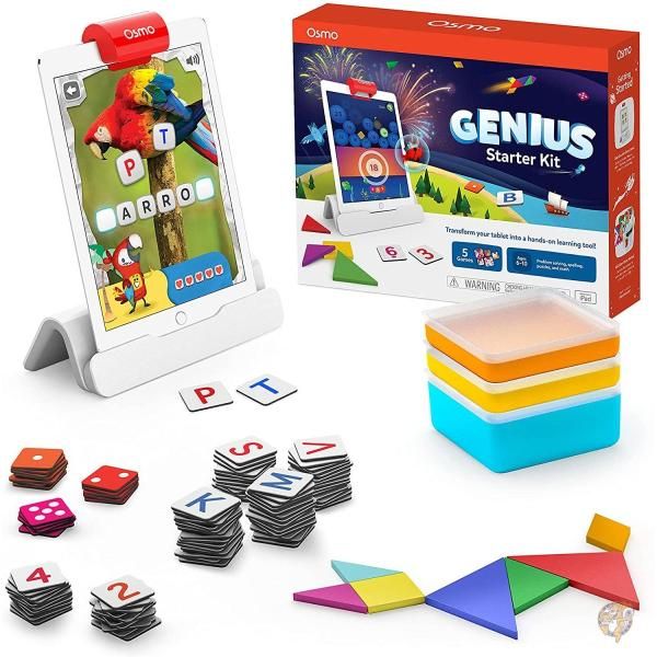 【クーポン配信中】Osmo - Genius Starter Kit for iPad (NEW VERSION) 6-10 (Osmo Base 含まれています) 並行輸入品 送料無料|パームスアメリカ