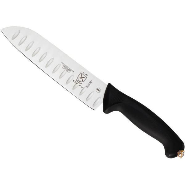 【ポイント2倍!15日】Mercer Culinary Millennia シェフナイフ 12インチ 7-Inch Granton Edge Santoku Knife 送料無料