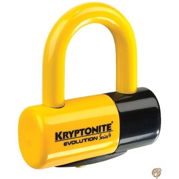 【クーポン配信中】KRYPTONITE ( クリプトナイト ) ロック NEW YORK LOCK [ ニューヨークシリーズ ] EV4 ディスクロック イエロー 送料無料｜パームスアメリカ 19,156円
