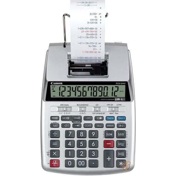【クーポン配信中】Canon P23-DHV-3 加算式プリンター電卓 生活用品 インテリア 雑貨 文具 オフィス用品 電卓 14067381 [並行輸入品] 送料無料｜パームスアメリカ