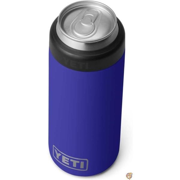 【クーポン配信中】YETI (イエティ) ランブラー 12オンス コルスター スリム缶 断熱 スリム ハード セルツァー缶用 オフショアブルー｜パームスアメリカ