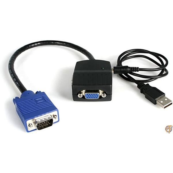 StarTech.com 2ポートVGA/アナログRGBビデオスプリッタ分配器 USB-VGAアダプタ ST122LE 送料無料