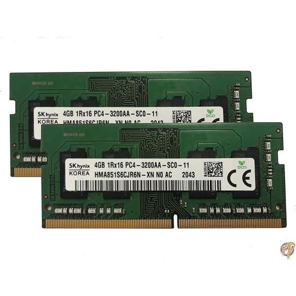 SK hynix 8GB メモリ 3200 2枚セット 楽天市場】SK Hynix 8GB キット (2 x 4GB) DDR4 3200MHz PC4-25600 1.2