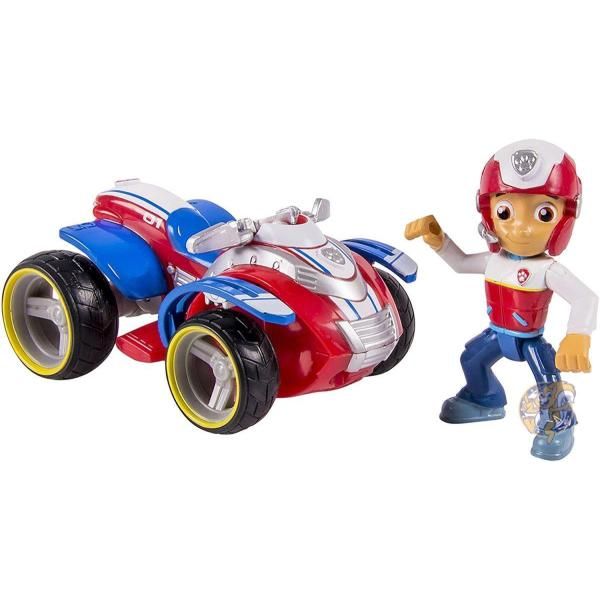 【ポイント2倍!15日】パウ・パトロール ライダーとレスキューATV Paw Patrol 乗り物とフィギュア 送料無料