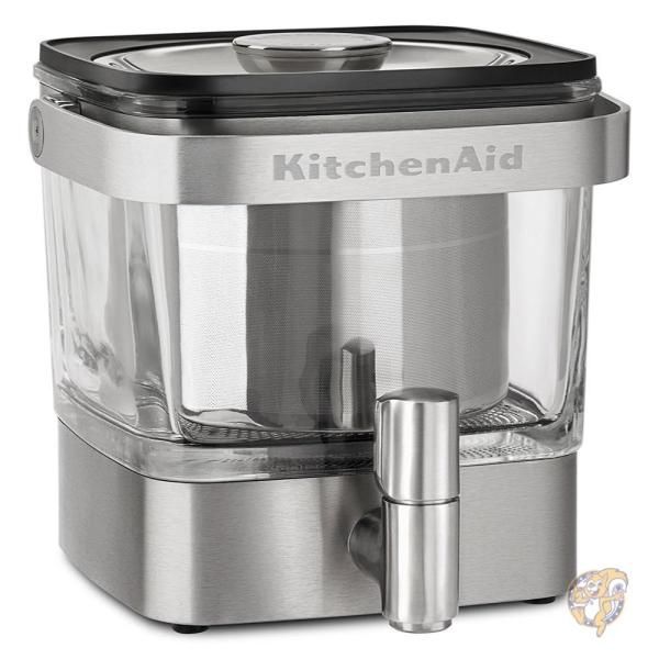 【クーポン配信中】KitchenAid キッチンエイド KCM4212SX 水出しコーヒーメーカー つや消しステンレススチール 並行輸入品 送料無料