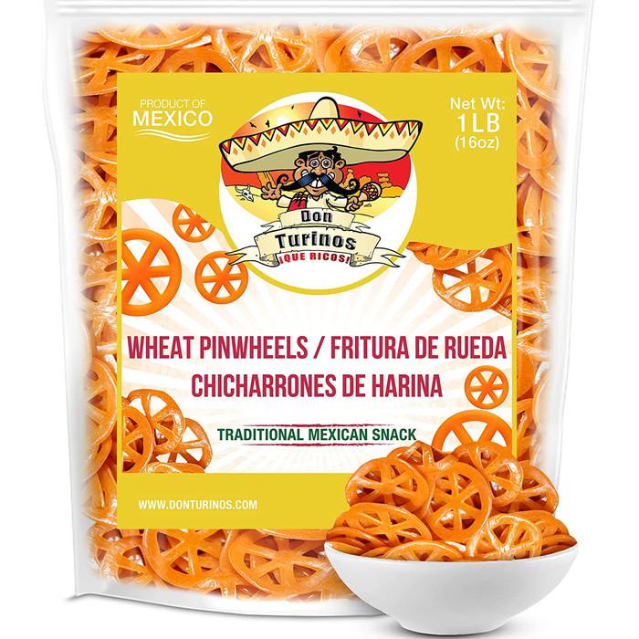 Don Turinos Mexican Snacks ドゥリトス ピンウィール ウィート スナック 1lb