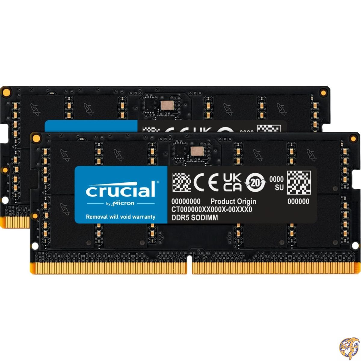 楽天市場】ノートパソコンメモリ Crucial 96GB Kit 2x48GB DDR5-5600