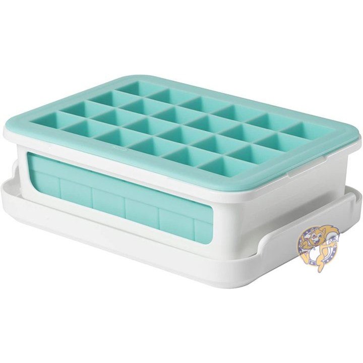 【クーポン配信中】オクソー グッドグリップ シリコン スモールアイスキューブトレー OXO ライトブルー 製氷皿 送料無料