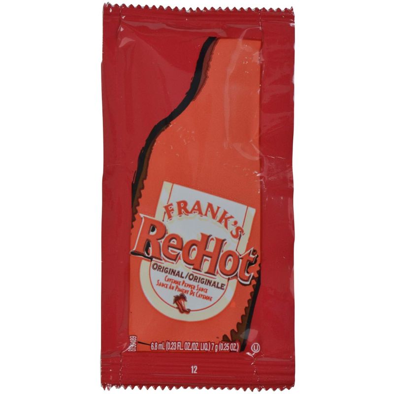 【クーポン配信中】ホットソース 個包装 Frank's RedHot フランク・レッドホット オリジナル・カイエン ペッパーソース 200個入り まとめ買い 辛いソース