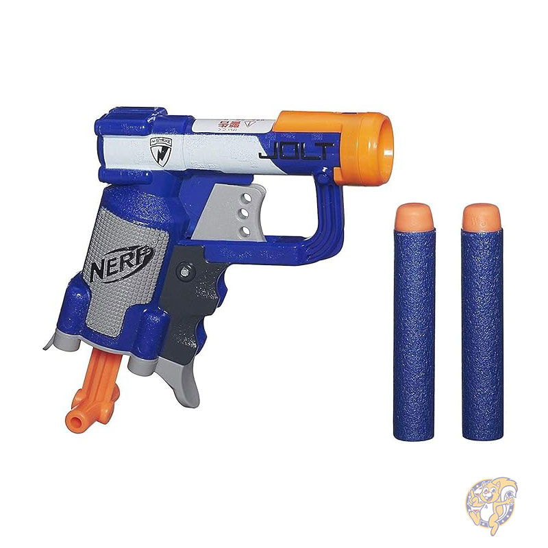 Nerf ナーフ N-ストライク ジョルト ブラスター おもちゃ 小型ジョルトブラスター ダーツ2本付き A0707AS10