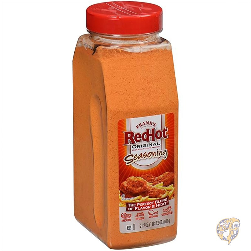 【クーポン配信中】フランク レッドホット Frank's RedHot オリジナル シーズニング 602g ガーリックとスパイシーなカイエンペッパーのホットソース シーズニング ブレンド