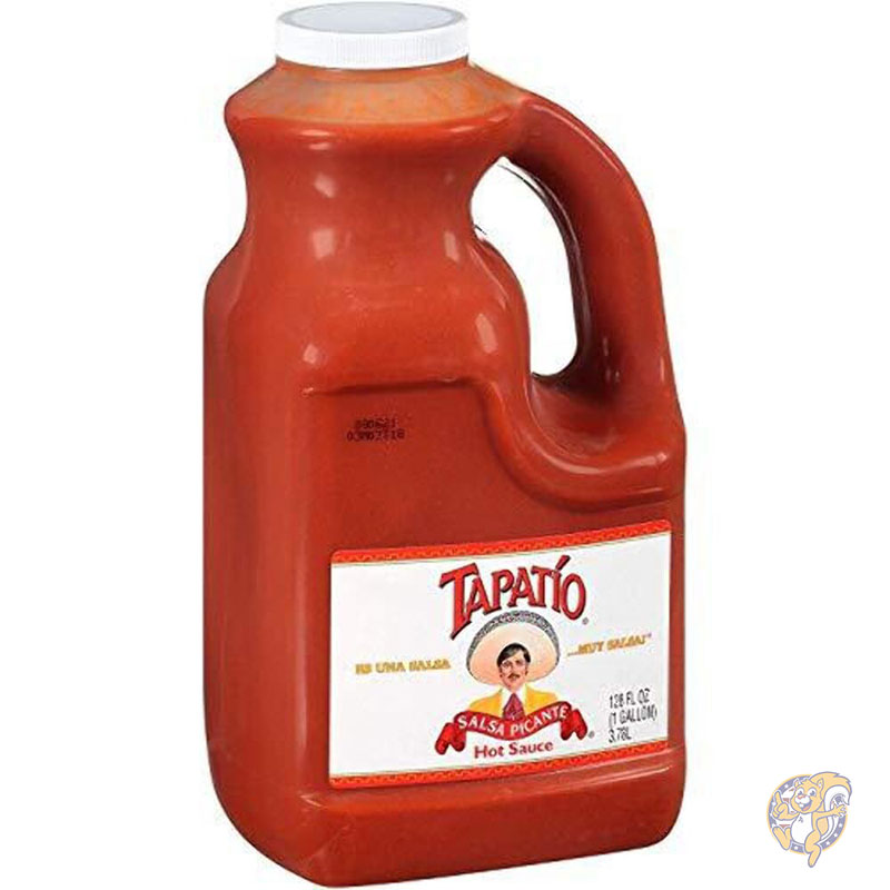 【クーポン配信中】タパティオ Tapatio サルサ ピカンテ ホットソース 3.7L ジャグ 大量 大容量 激辛 辛い スパイシー ソース