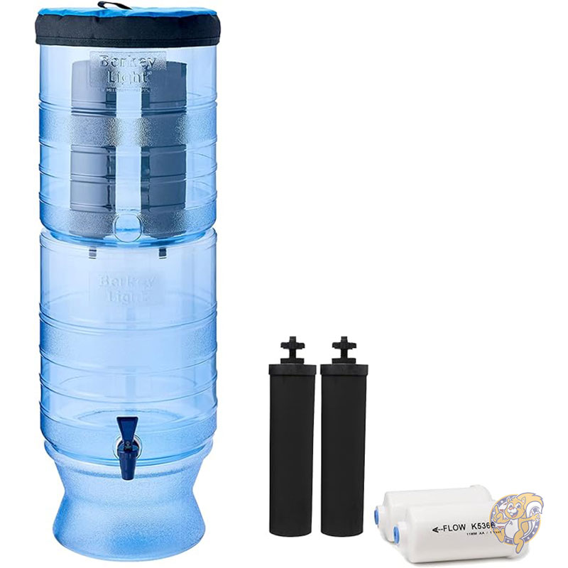美品】バーキー浄水器 Berkey（フィルター無し） 美品】バーキー浄水器