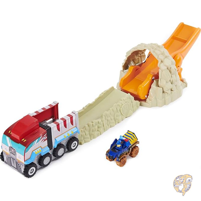 【クーポン配信中】パウパトロール トゥルーメタル ダイノレスキュー チェイス T-レックス レスキューセット 専用車両付き パウパト チェイス おもちゃ