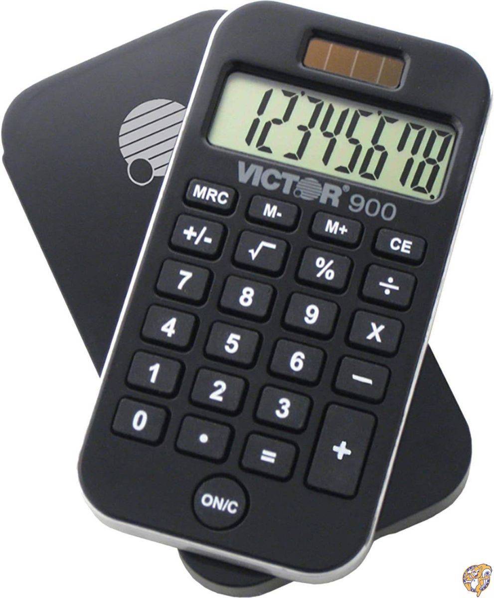 900 AntiMicrobial Pocket Calculator, 8-Digit LCD (並行輸入品)
