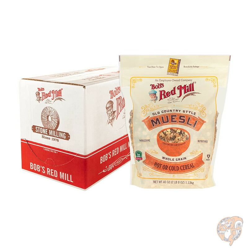 【クーポン配信中】ボブズレッドミル Bob's Red Mill オールドカントリースタイル Muesli シリアル 1.13kg×4袋入り 送料無料