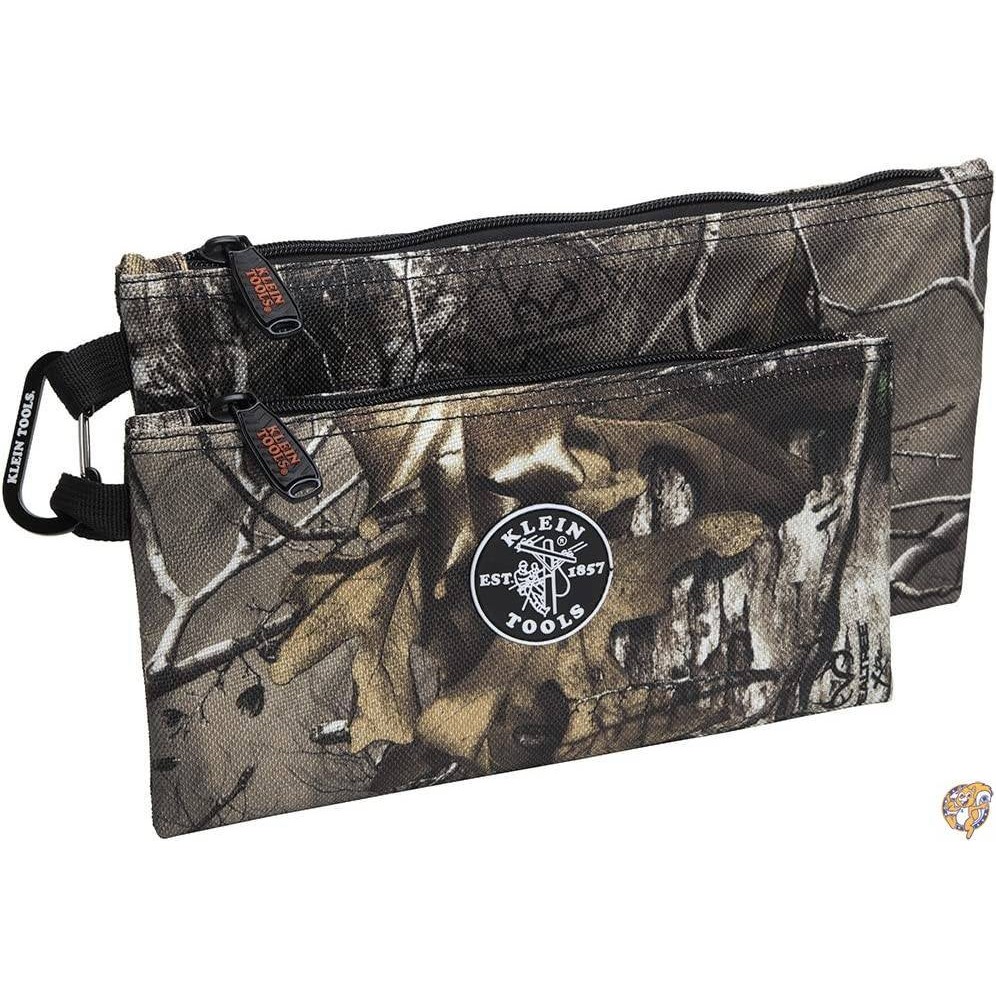 Klein Tools 55560 Camo Zipper Bags