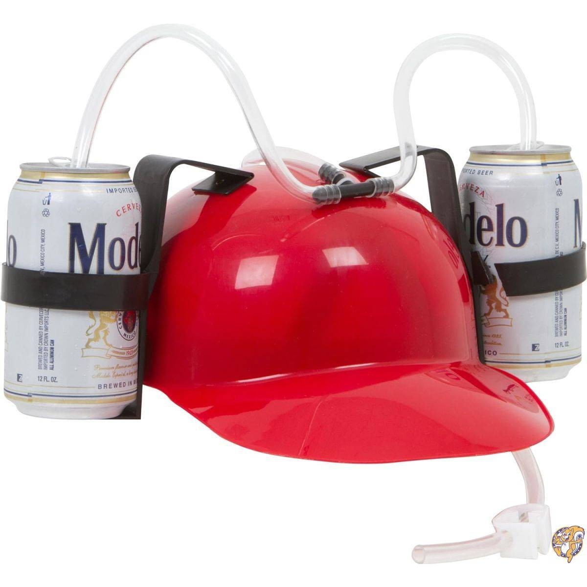 Red Drinker Beer and Soda Guzzler Helmet (Red) by EZ [並行輸入品]