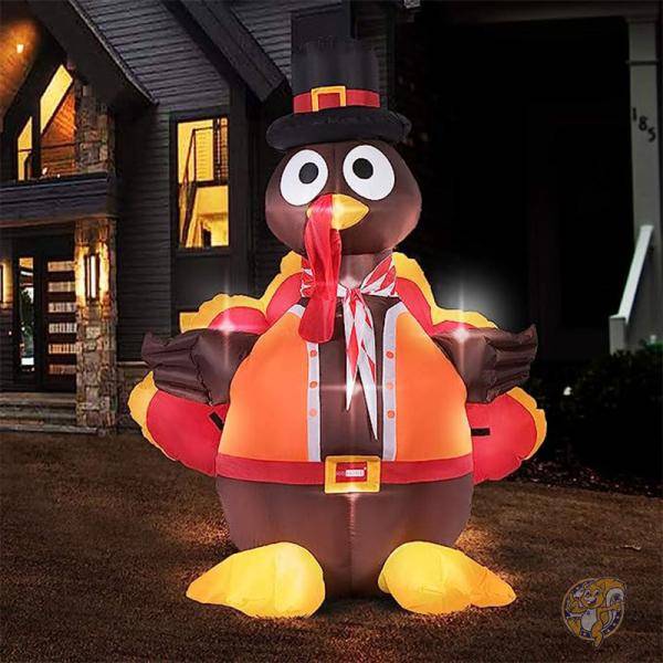 感謝祭 ターキー サンクスギビング デコレーション 七面鳥 大型 膨らむ 飾り Thanksgiving Day アメリカ輸入