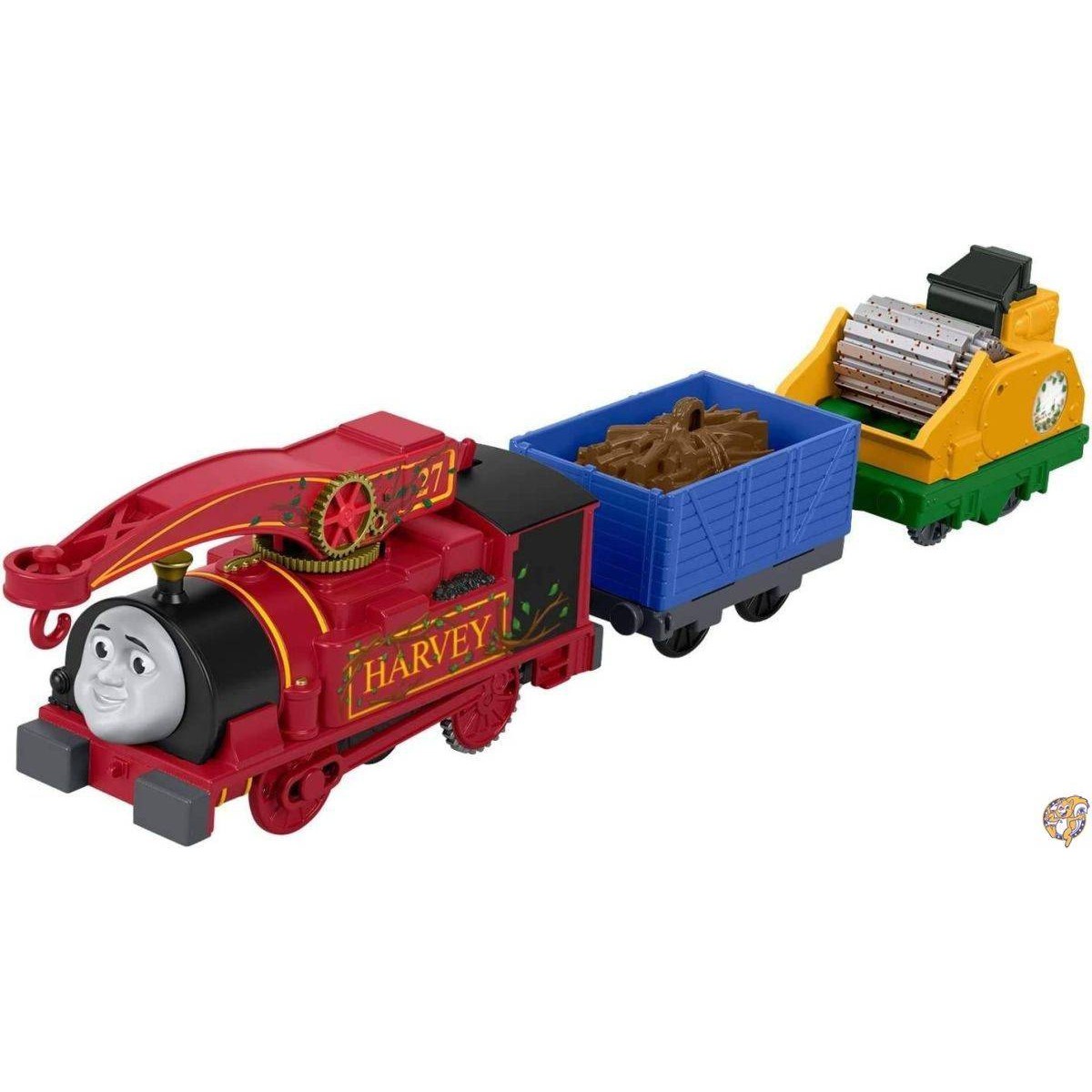 【クーポン配信中】フィッシャープライスThomas & Friends Trackmaster Helpful Harvey(並行輸入品)|パームスアメリカ