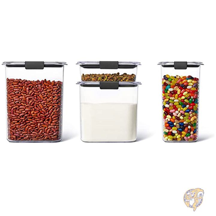Rubbermaid ラバーメイド キッチン用品 フタ付き食品容器 グレー 1994253
